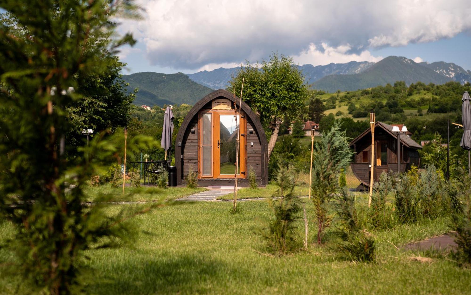 Glamp In Style Pods Resort Bran  Eksteriør billede
