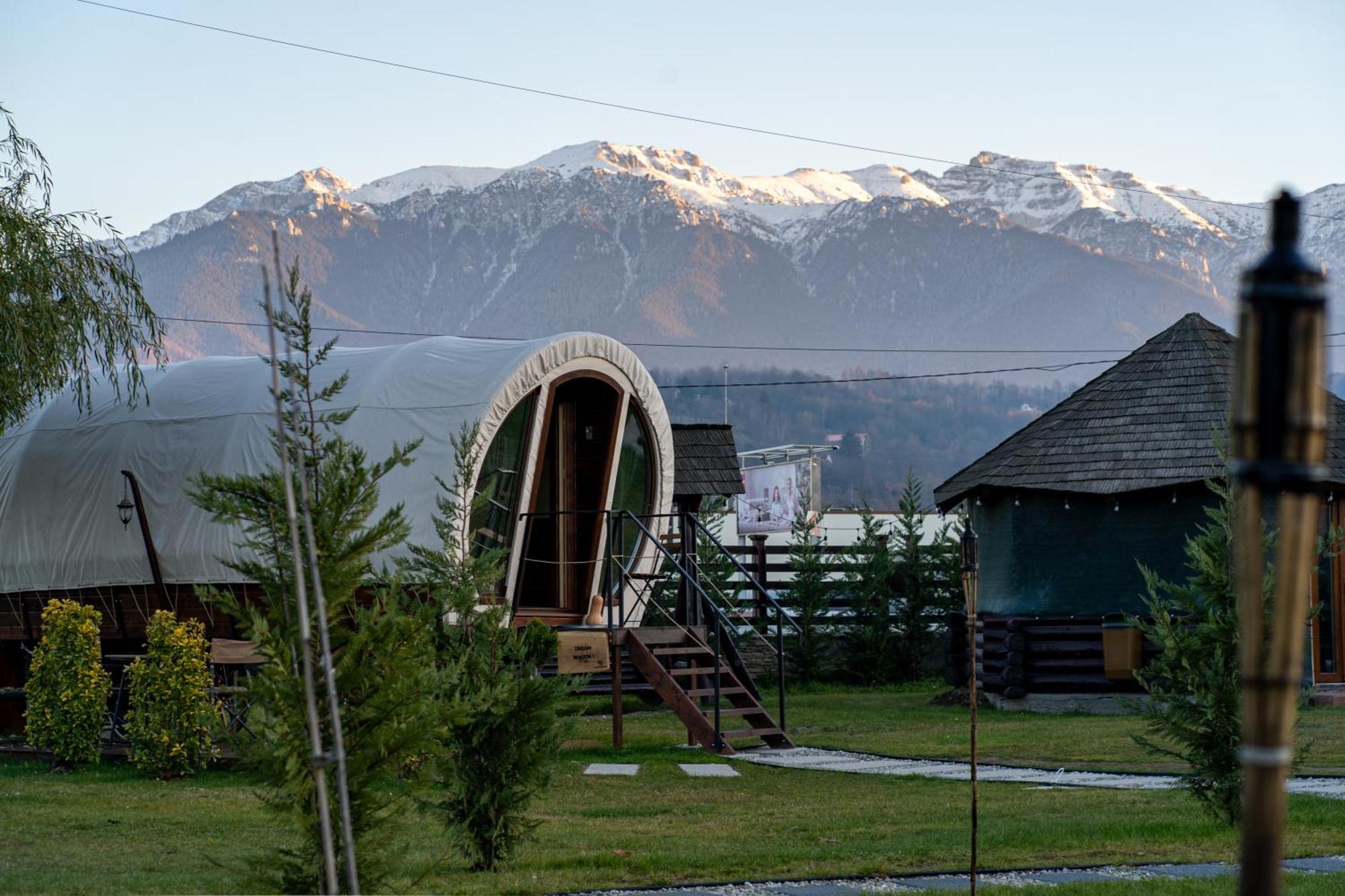 Glamp In Style Pods Resort Bran  Eksteriør billede